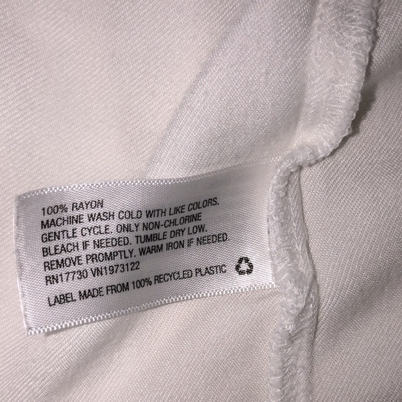 A new day white button down top size large - Picture 8 of 9